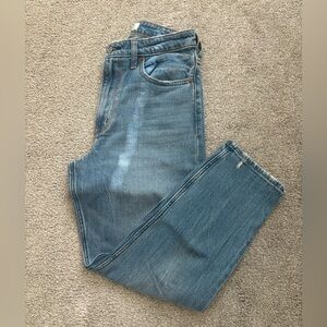 Abercrombie & Fitch High Rise Mom Jeans Curve Love